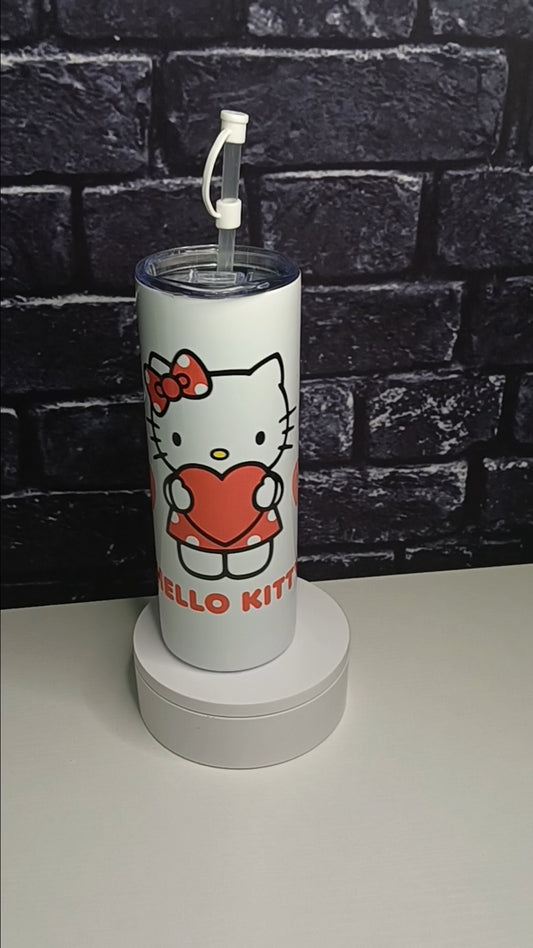 20oz  Hello Kitty Valentine's Day Tumbler